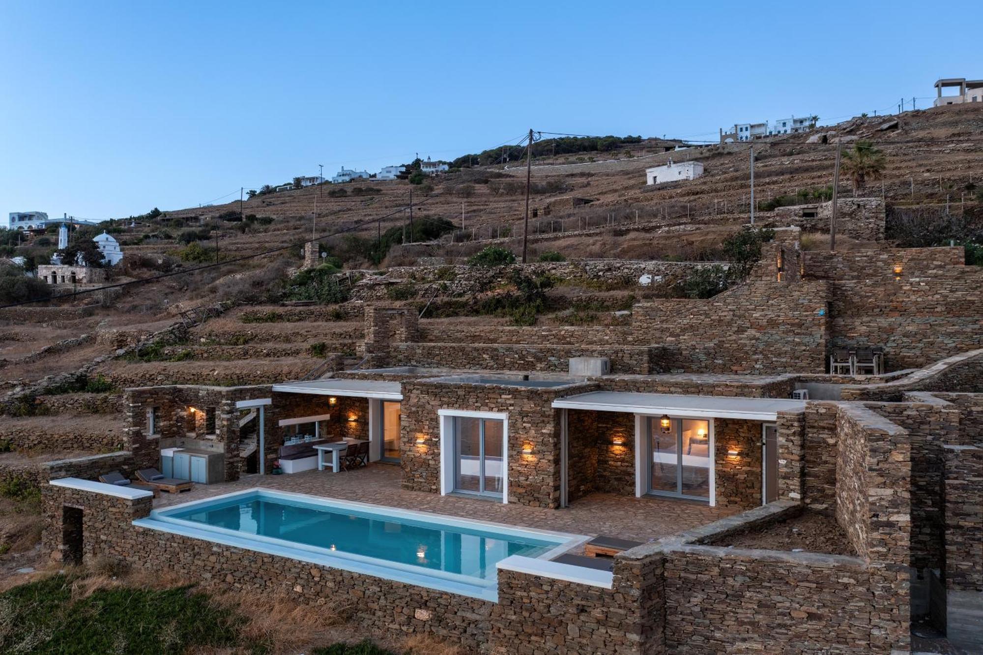 Villa Leonora Tinos Arnados Extérieur photo