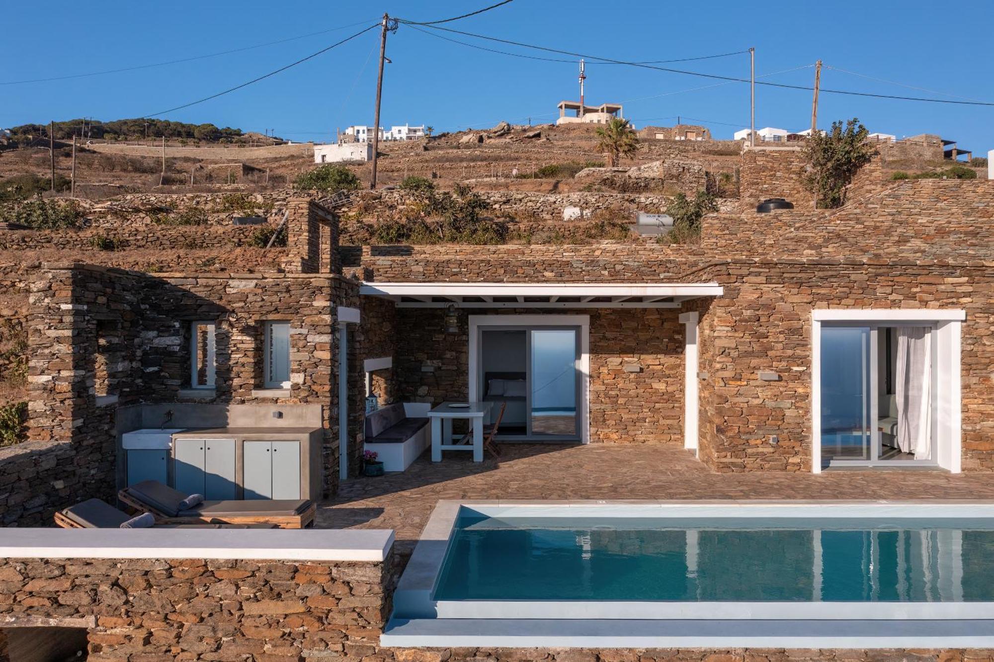 Villa Leonora Tinos Arnados Extérieur photo